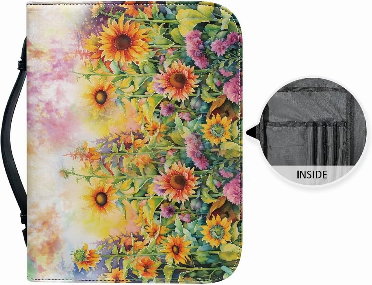 Personalized Bible Covers Bible Covers for Women Men with Pockets Extra Large Bible Case