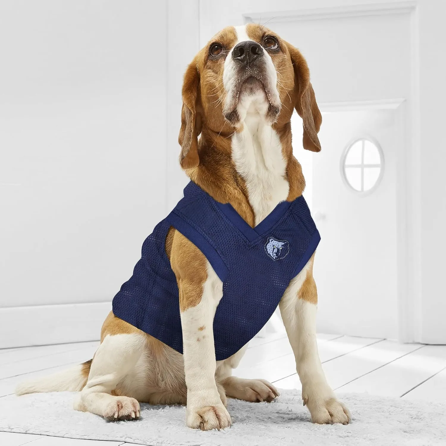 Pets First NBA MEMPHIS GRIZZLIES DOG Jersey, Large - Tank Top Basketball Pet Jersey