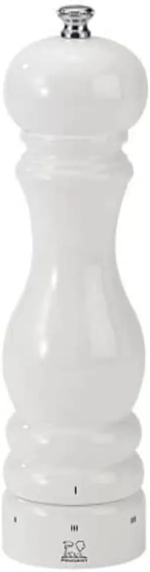 Peugeot Paris u'Select White Lacquer Pepper Mill 23cm/9