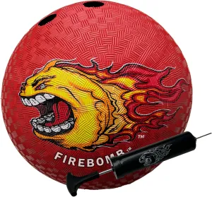 Playground Ball, Kickball, Dodgeball, Rubber Bowling Ball for All Ages, Training Ball for Outdoor & Indoor Games