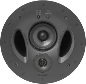 Polk Audio Polk Vanishing Series 900-LS in-Ceiling 3-Way Loudspeaker, 3.25" Dynamic Balance Driver, 6" x 9" Cassini-Oval Woofer & 0.75" Tweeter, Dual-Port Bandpass Enclosure, Rotating Cam System