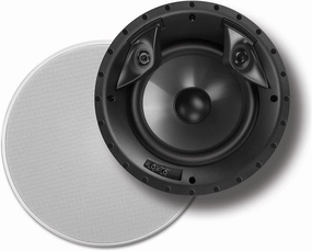 Polk Audio Vanishing Series 80 F/X-LS in-Ceiling Surround Speaker (Pair), 8" Dynamic Balance Driver & (2) 0.75" Ring-Radiator Tweeter, Dual-Port Bandpass Enclosure, Rotating Cam System,Black