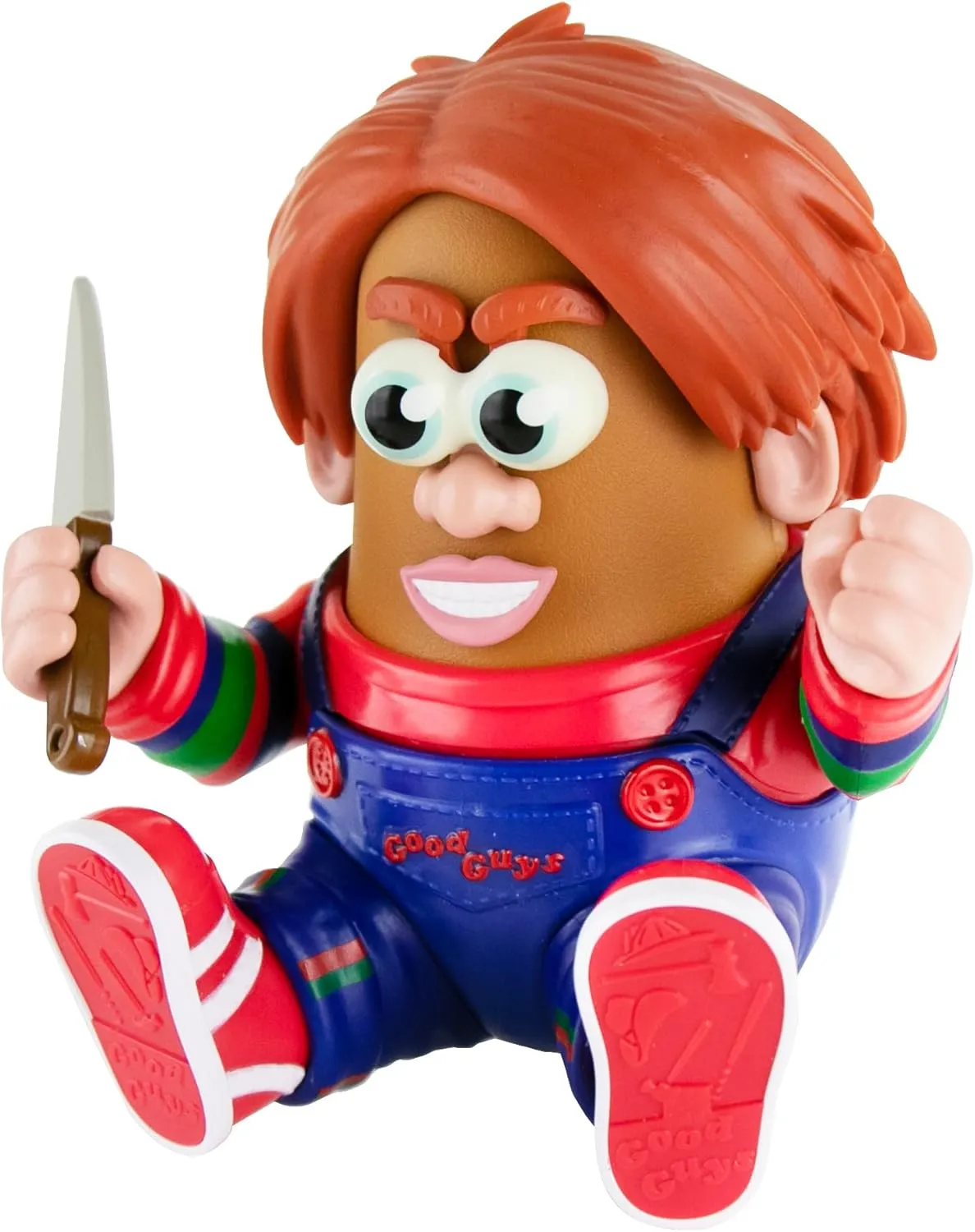 Poptaters Chucky 4" Collectable Toy Figure with 14 Interchangeable Pieces & Surprise Part - Toys for Kids & Adults - Horror Fans - Ages 8 