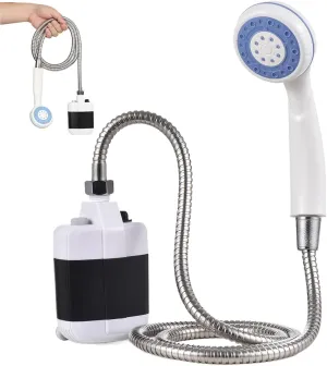 Portable Camping Shower, USB Portable Shower with Shower, Camping Shower, Outdoor Shower for Camping Hiking, Backpacking, Travel Beach