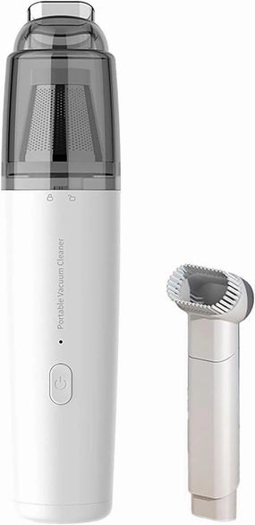 Portable Car Vacuum Cleaner, Cordless Handheld Vacuum, Lightweight Mini Vacuum for Car and Home with Washable HEPA Filter, Rechargeable