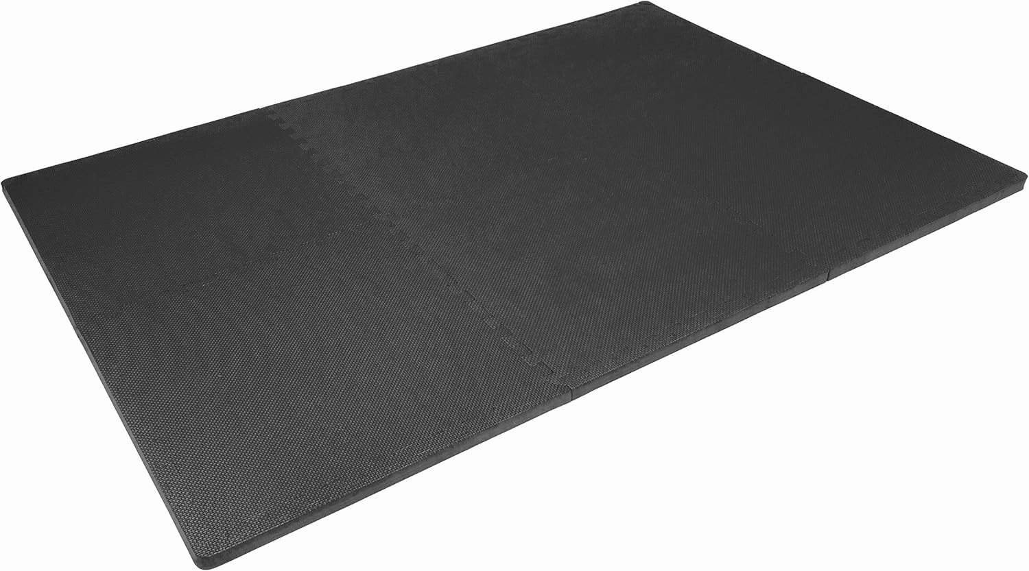 ProsourceFit Extra Thick Puzzle Exercise Mat, EVA Foam Interlocking Tiles for Protective, Cushioned Workout Flooring for Home and Gym Equipment, Blue - 3/4 inch - 24 Sq Ft - 6 Tiles
