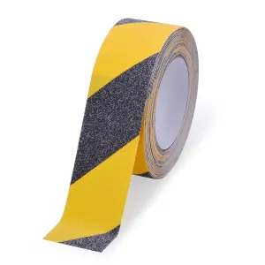Qingluan Non Slip Tape, 2 inch x 60 feet, Non Skid Safety Tape for Steps Outdoor Waterproof, Heavy Duty Grip Tape for Concrete Floors, Yellow