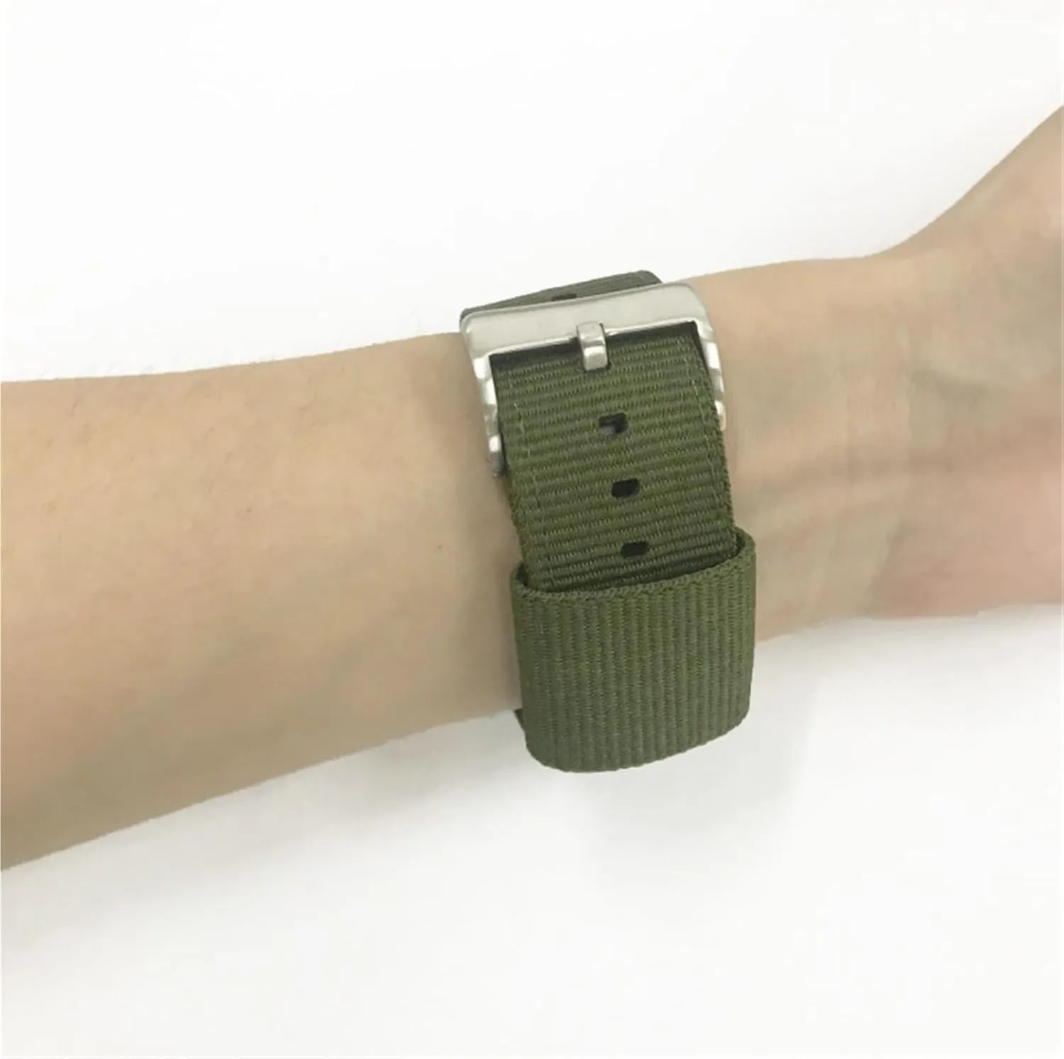 Quick Release Nylon Canvas Watch Strap 16mm18mm Man and Woman Unisex for Smart Watches Quartz Watches