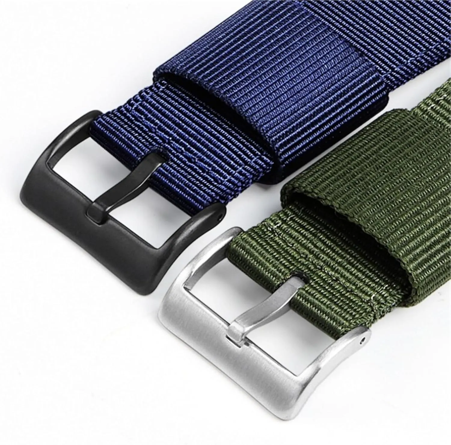 Quick Release Nylon Canvas Watch Strap 16mm18mm Man and Woman Unisex for Smart Watches Quartz Watches