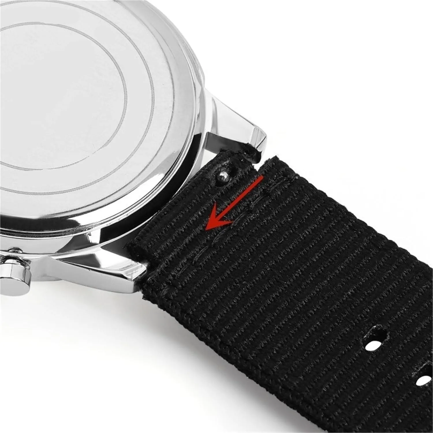 Quick Release Nylon Canvas Watch Strap 16mm18mm Man and Woman Unisex for Smart Watches Quartz Watches