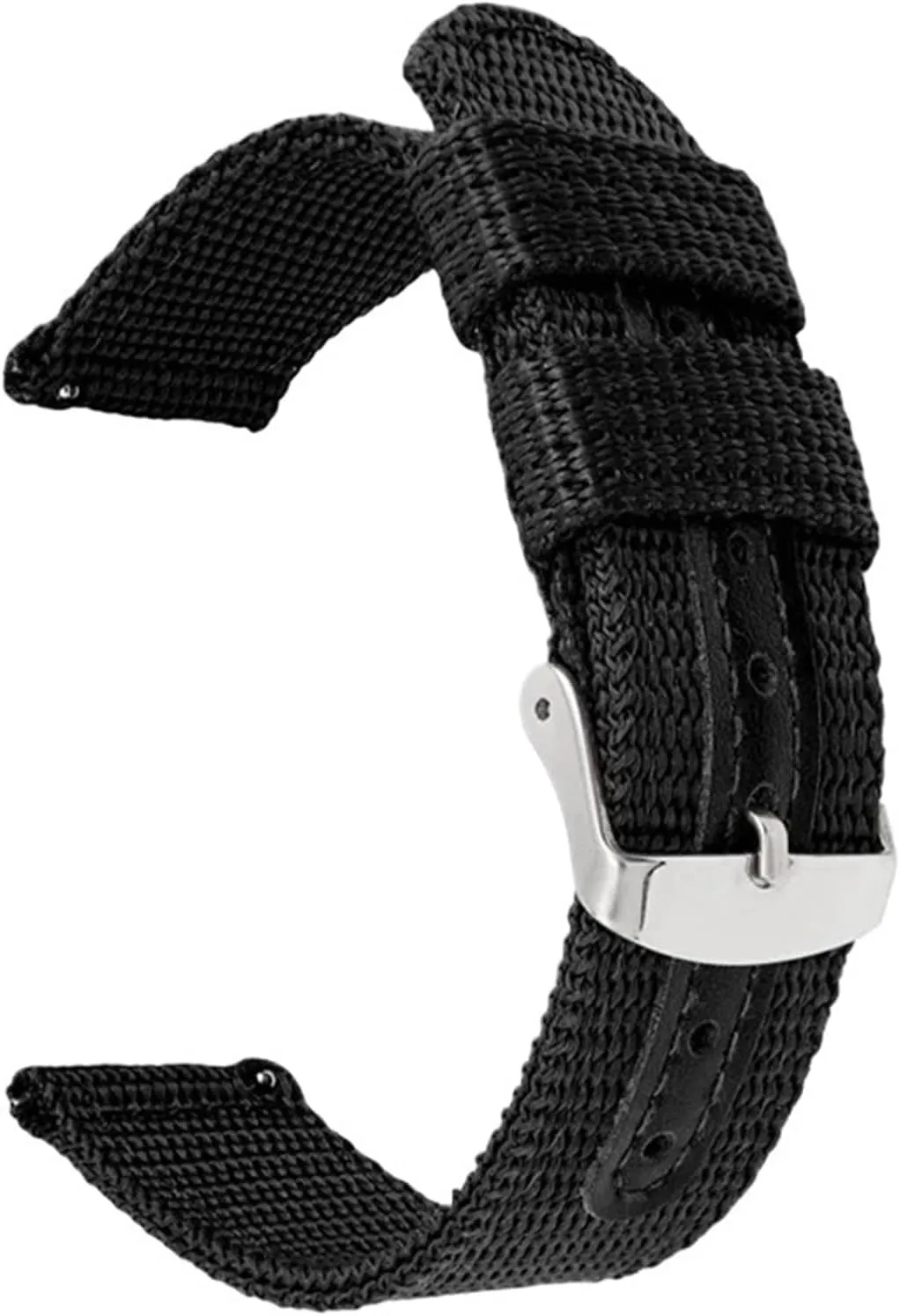 Quick Release Nylon Watch Strap 18-24mm Unisex Canvas Bracelet Smart Watch Replacement Wristband Strap