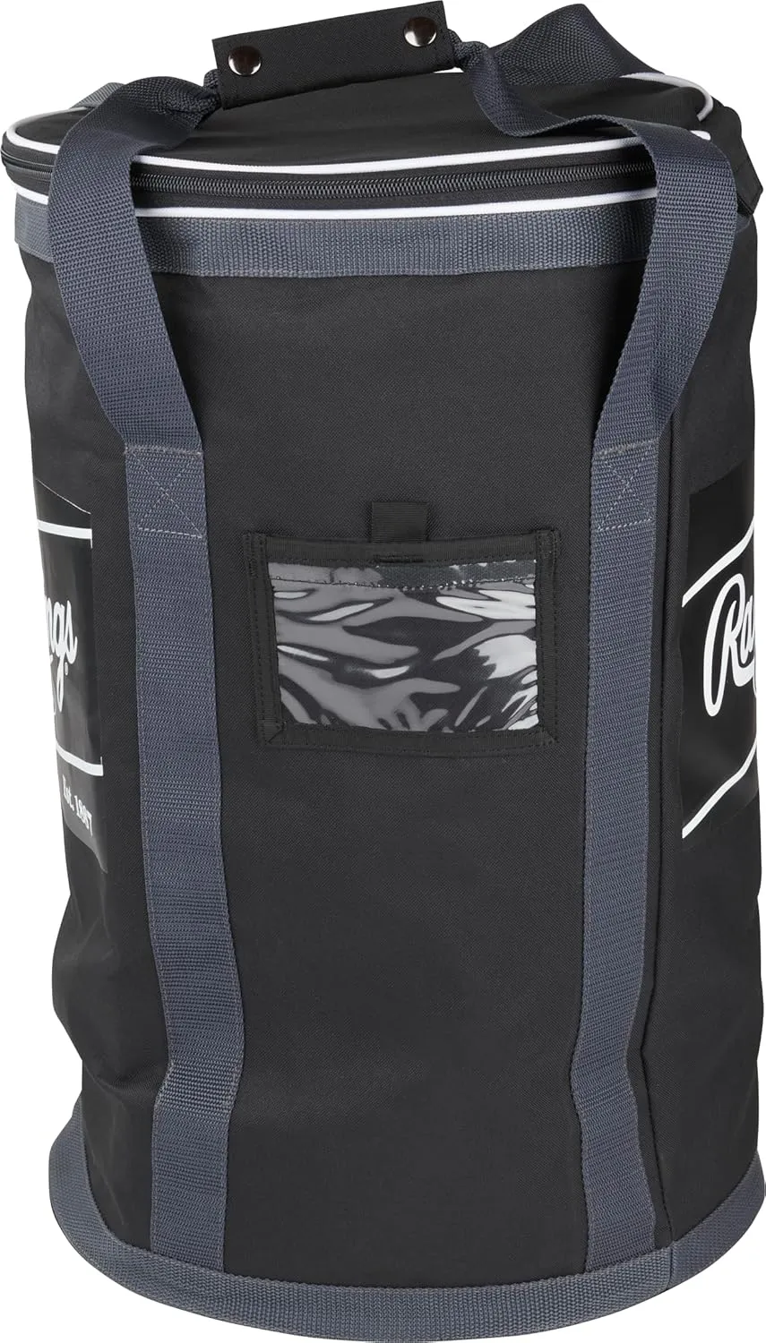 Rawlings | Soft Sided Ball Bucket Bag | Baseball/Softball | Multiple Options