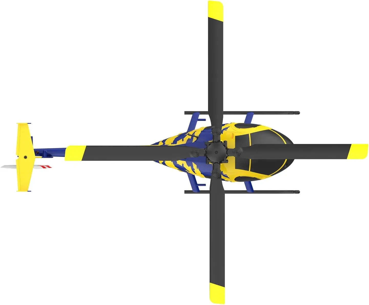 RC ERA C184 MD500 RC Helicopter for Adult, 2.4G 4CH 6-Axis No Aileron Remote Control Helicopter, Ultra-Stable Flight RC Aircraft with Optical Sensor & Upgraded Transmitter - 1 Battery