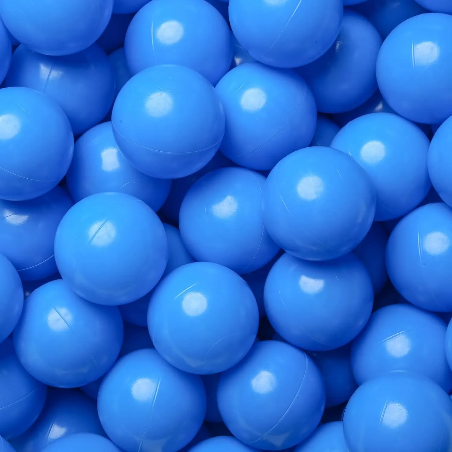 Realhaha Larger Plastic Balls for Ball Pit, Play Pin Balls for Toddlers Kid Ball Pits & Accessories for Bounce House,2.76 inches,50 pcs