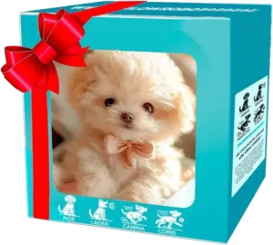 Realistic Robot Dog Puppy - Interactive AI Pet Companion for Adults, Lifelike Walking & Barking with Tail Wagging, Emotional Support Robotic Dog for Home & Gifts (Type 1)