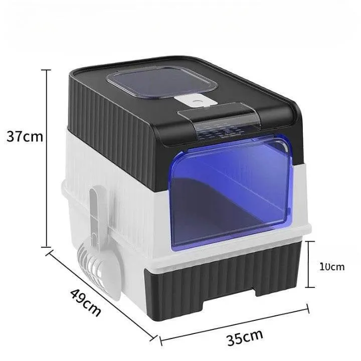 Rechargeable Cat Litter Box - Ultimate Odor Control Solution