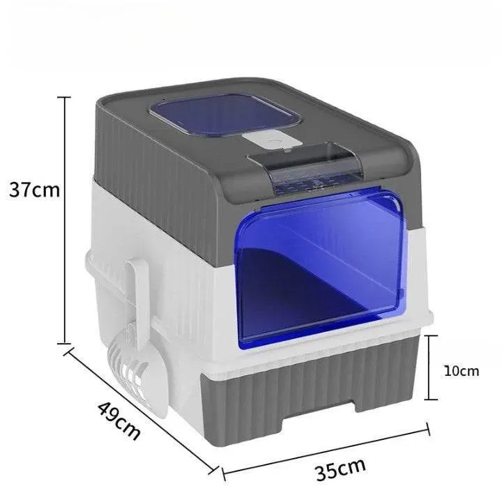 Rechargeable Cat Litter Box - Ultimate Odor Control Solution