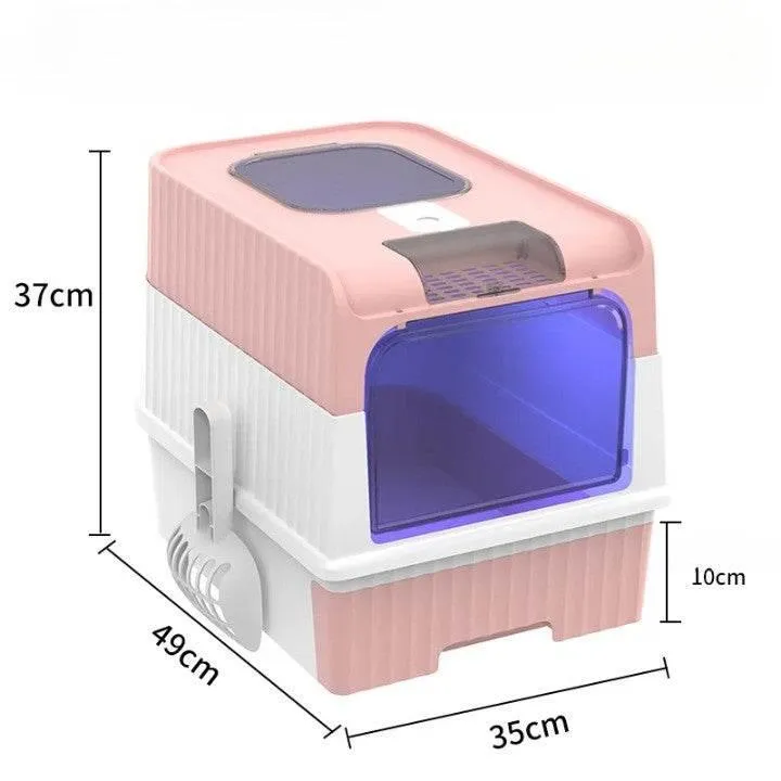 Rechargeable Cat Litter Box - Ultimate Odor Control Solution