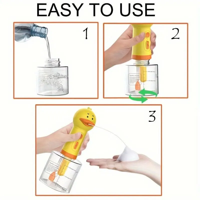 Rechargeable Pet Foam Shampoo Dispenser