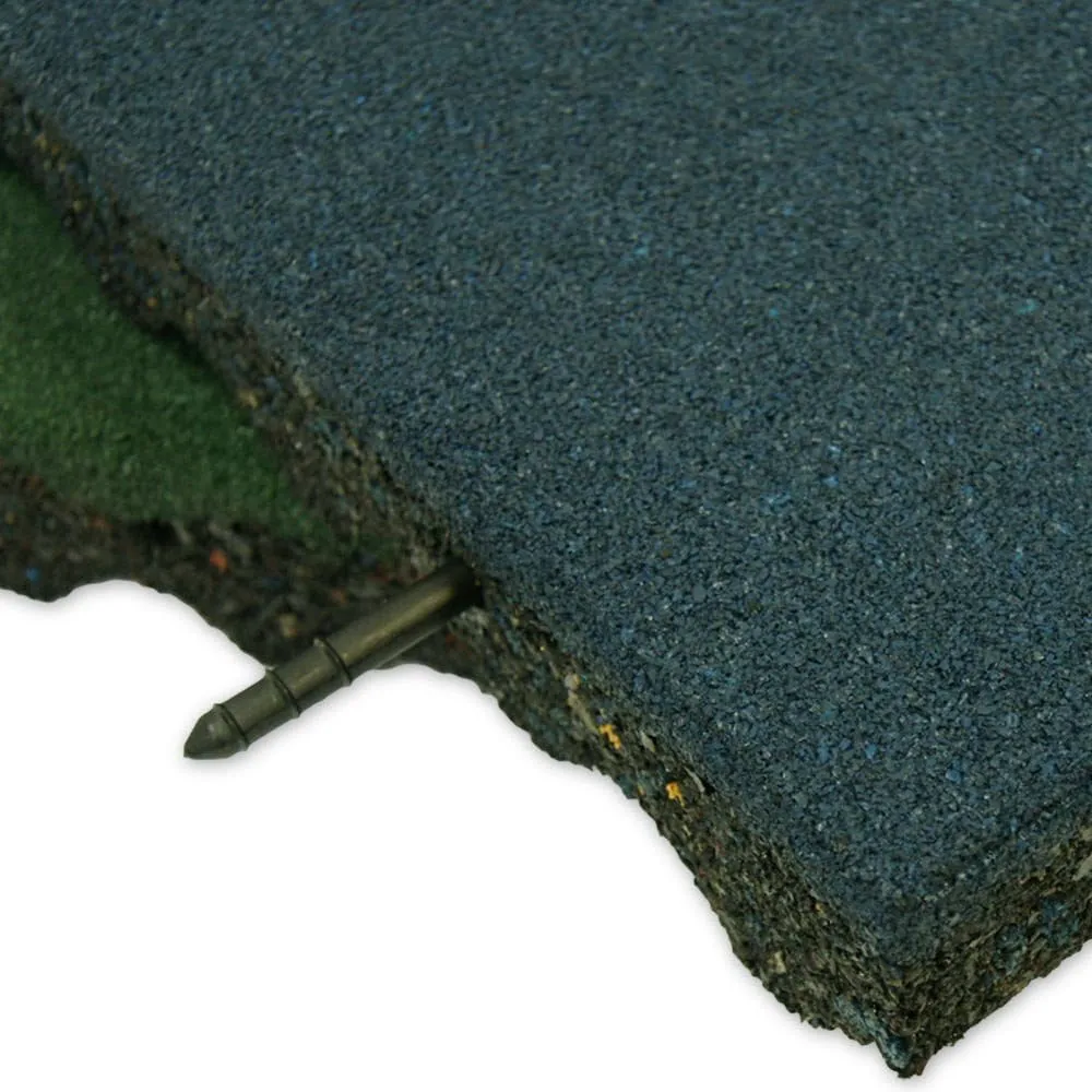 Rubber-Cal Rubber-Cal "Eco-Safety" Interlocking Playground Tiles