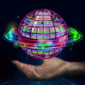 semai 2023 Cosmic Globe Boomerang Soaring Hover Ball Galactic Fidget Spinner, Hand Mini Drones, Cool Toys Gift for 6 - 10 Years, Teen Unisex Multicolored Space Themed FIDGET TOY