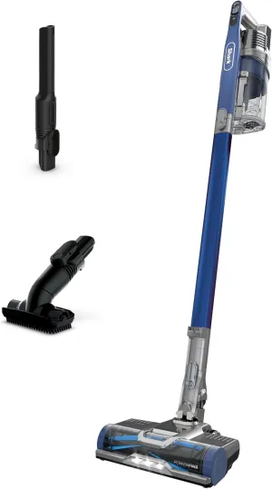 Shark Cordless Vacuum Cleaner with HEPA Filter, Lightweight, Portable, Rechargeable, Powerful Pet Hair Pickup, Removable Handheld, Crevice Tool, Dusting Brush, 50-min Runtime, Blue, IZ363HT