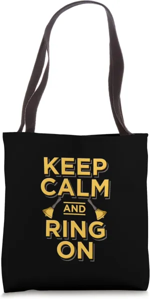 Show Choir Member Design For Opera Singer - Handbell Ring On Tote Bag