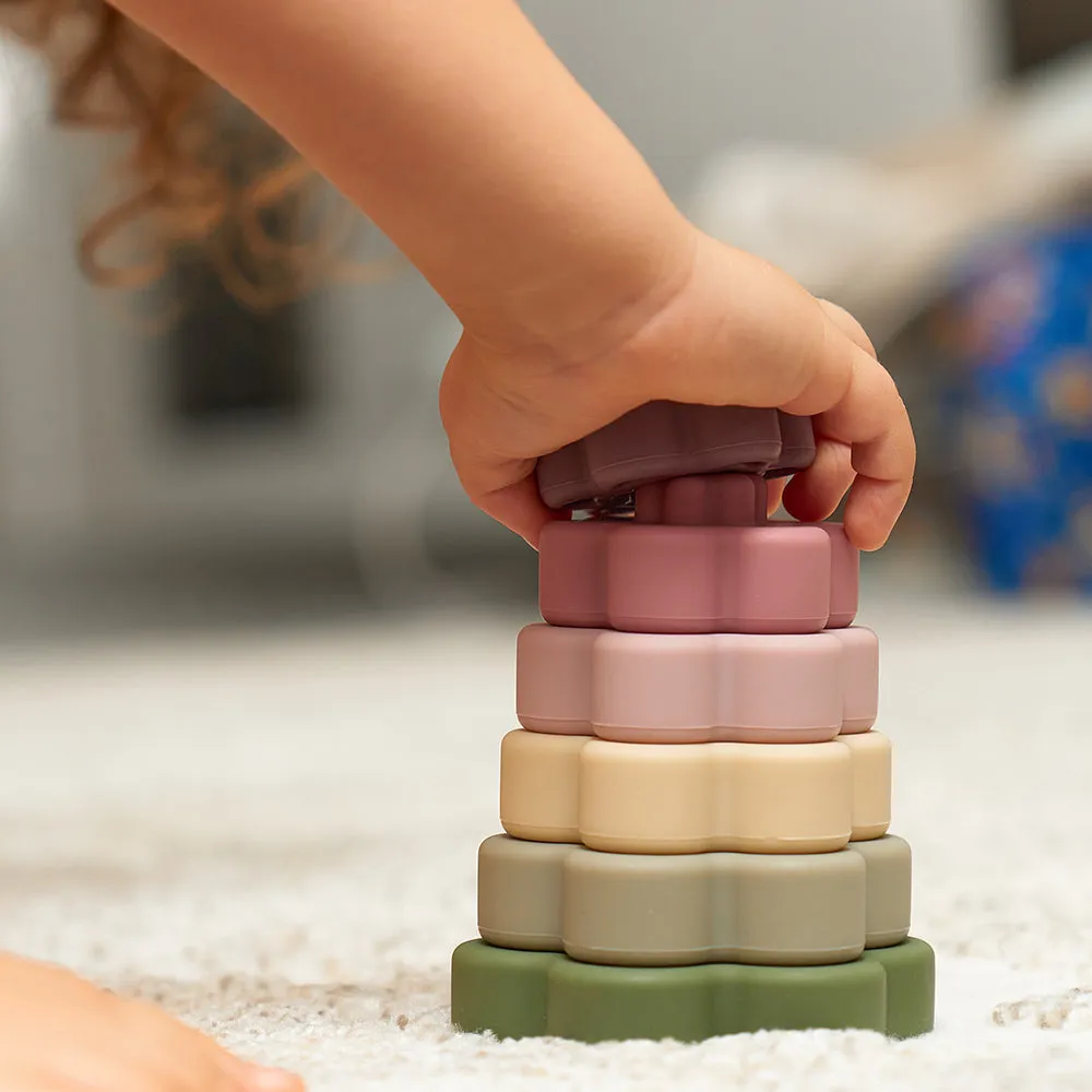 Silicone Stackable Toy | Flower