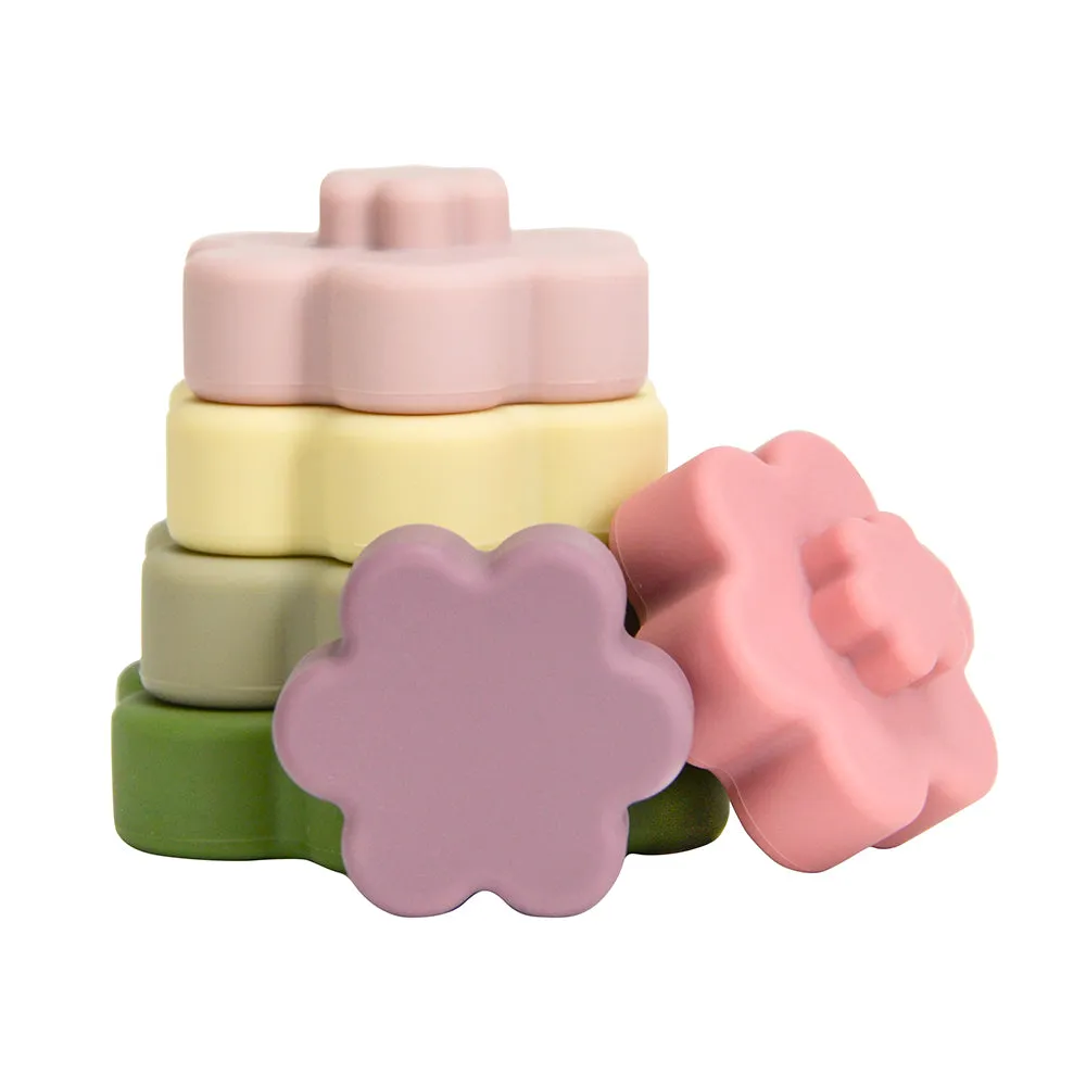 Silicone Stackable Toy | Flower
