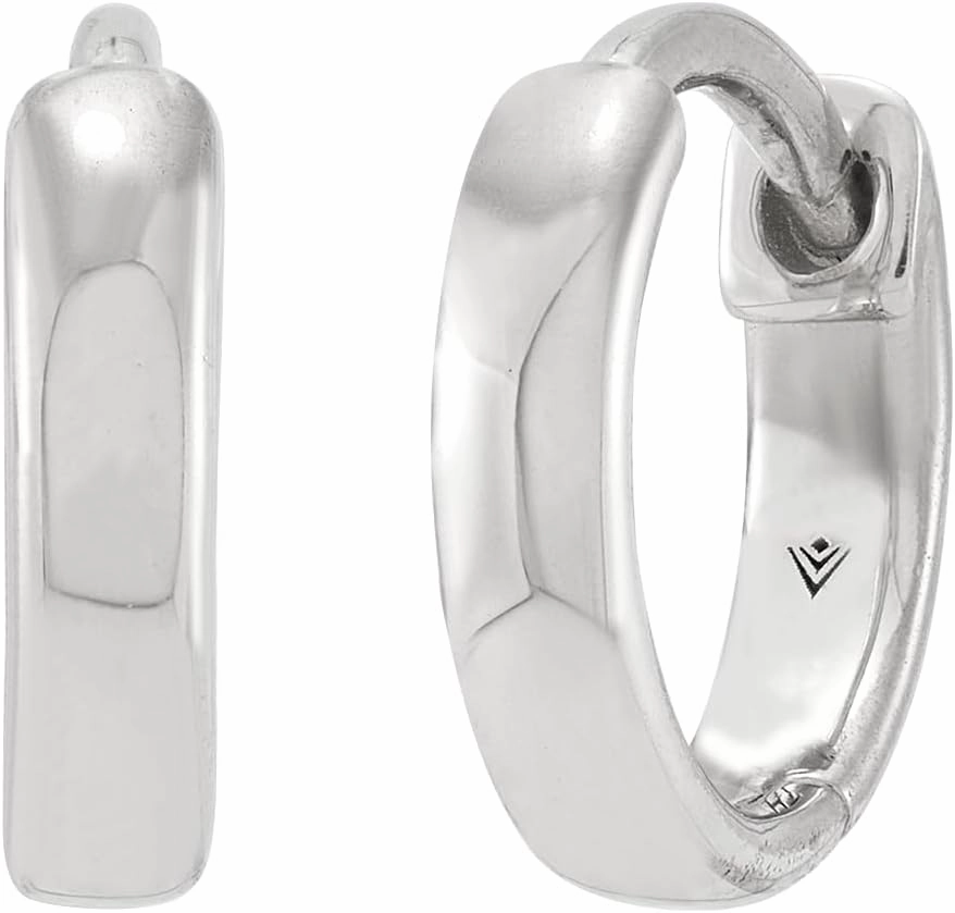 Silpada 'Mini Iconic' Sterling Silver Huggie Hoop Earrings