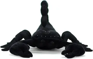 Simulated Emperor Scorpion Plush Toy, 15.74inch Soft Realistic Emperor Scorpion Stuffed Animal Home Decorations Kids Gifts for All Occasions and Ages