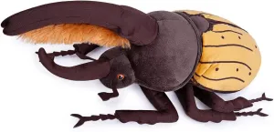 Simulated Great Halberd Beetle Stuffed Animal, 9.84inch Soft and Realistic Great Halberd Beetle Plush Toy, Home Decorations Kids Gifts for All Ages…