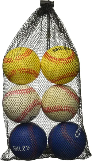 SKLZ Foam Training Baseballs, 6-Pack