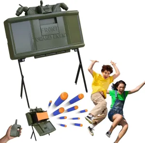 Skywin Toy Action Set for Play Games – Remote Control Included, Compatible with Foam Blasters (Green)