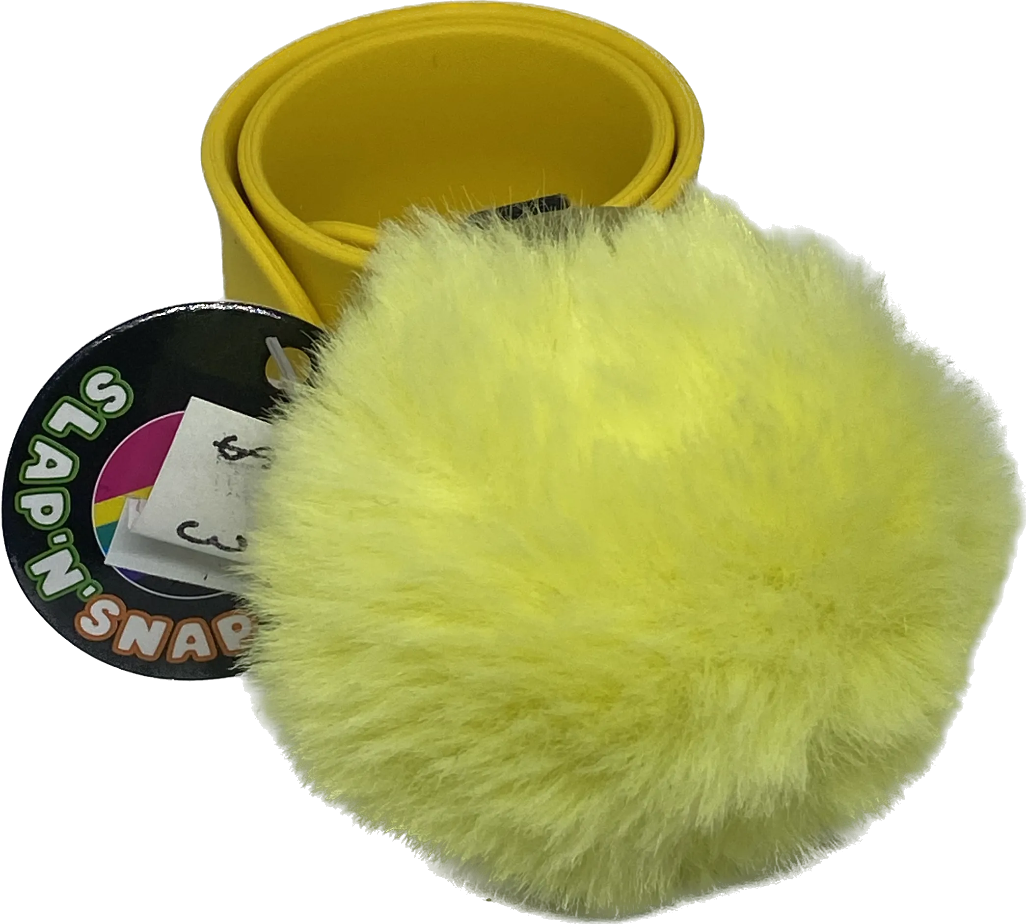 Slap N Snap Bands Fluffy Ball