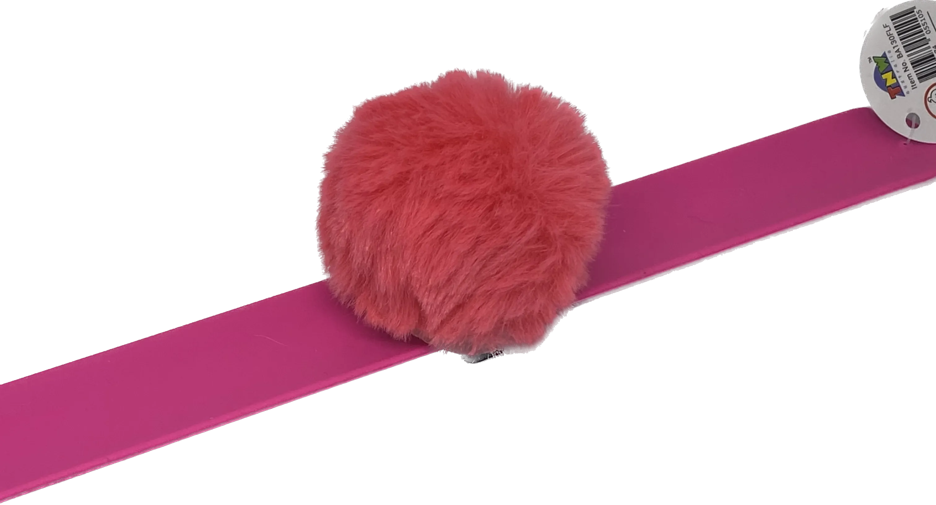 Slap N Snap Bands Fluffy Ball