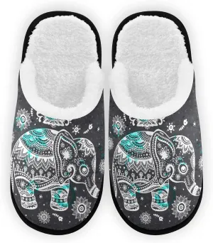 Slippers Soft Memory Foam Non-Slip Indoor House Slippers Home Shoes For Bedroom Hotel Travel Spa