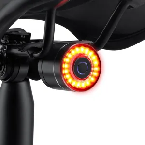Smart Bike Tail Light Brake Sensing Rear Lights, Bike Lights for Night Riding Rechargeable Auto On/Off, Ultra Bright Bicycle Light Waterproof, LED Cycling Safety Warning Taillight Accessories