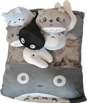 Soft Animals Doll Toy Pillow,Cute Snack Pillow,Removable Fluffy Animal Dolls, Gifts Plush Cotton Stuffed Animals Pillow for Girls Kids, Sofa Chair Decorative Pillow