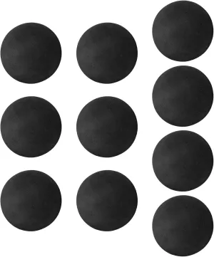 Soft Balls, 65mm Multipurpose EVA Foam Balls for Indoor Outdoor Training (Black)