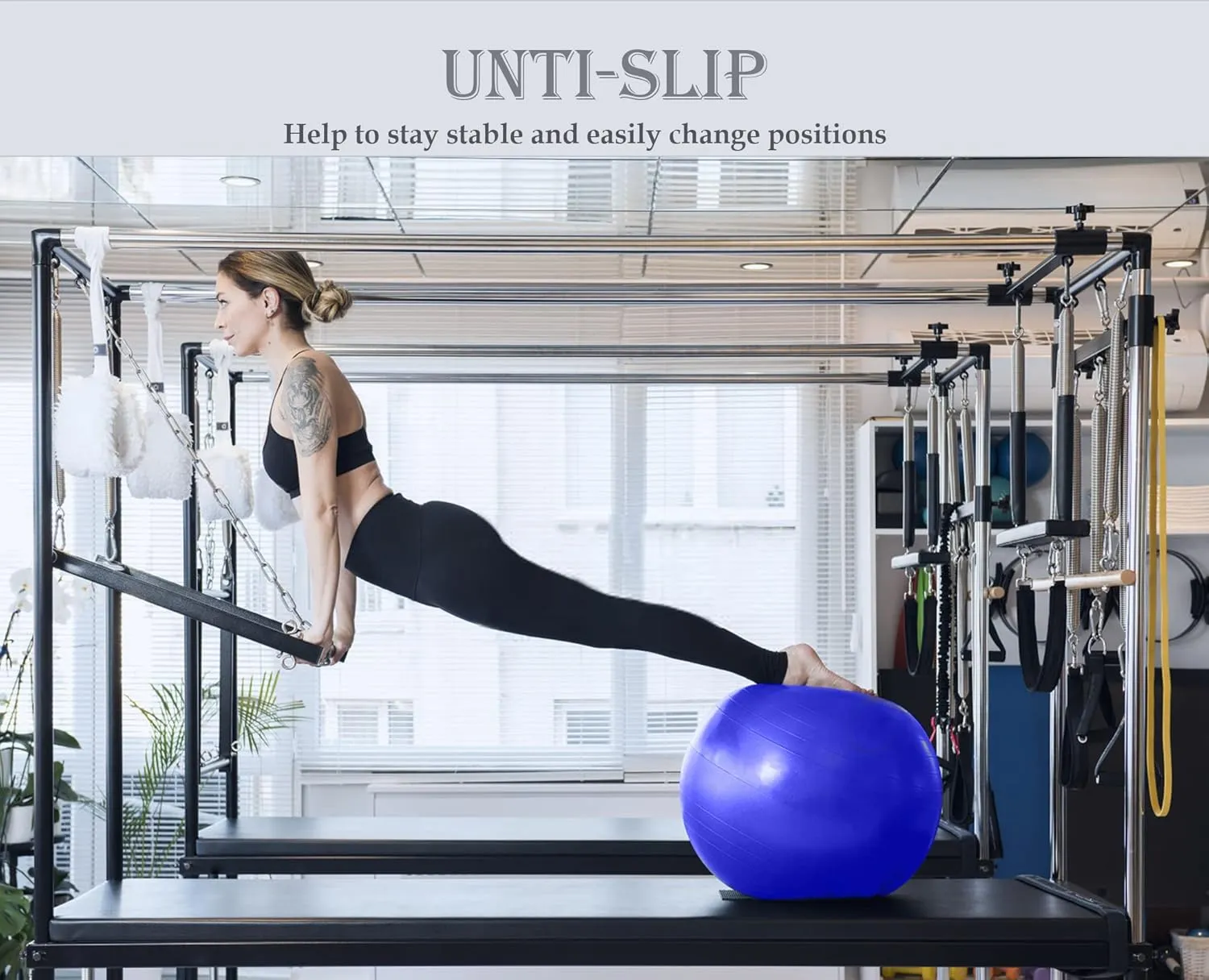 Soft Exercise ball, Anti-Burst Yoga Ball Chair Supports 2200lbs, Stability Swiss Ball w/ Pump for Pregnancy Birthing, Excersize, Workout, Fitness, Balance, Gym, Physio, Abs (Office & Home & School)