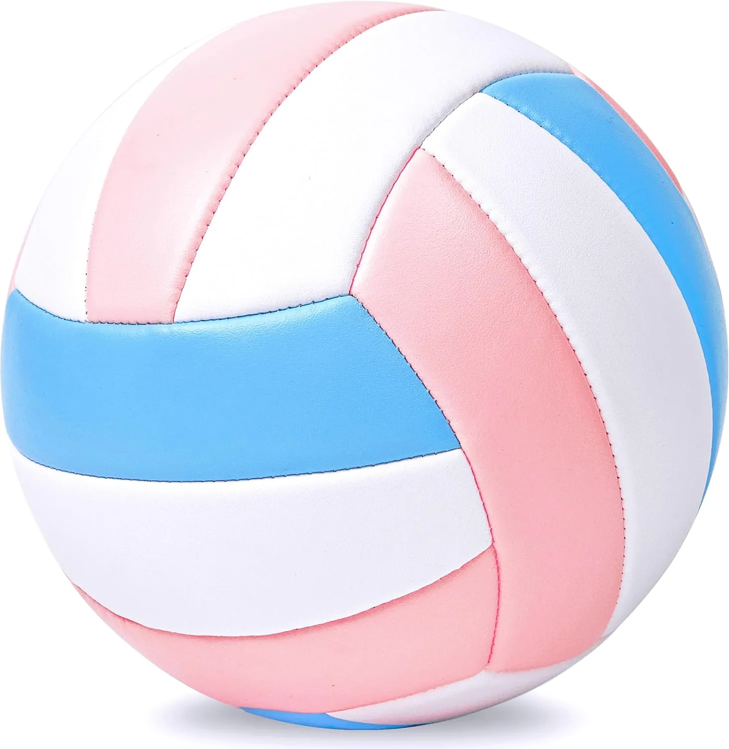 Soft Touch Volleyball Ball Gifts for Teen Girls Kids Youth Team Beginners Durable Volleyballs for Outdoor Indoor Beach Pool Water Play Official Size 5 Training Practice Volley Ball