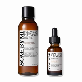 SOME BY MI Galactomyces Pure Vitamin C Glow Serum   Galactomyces Pure Vitamin C Glow Toner
