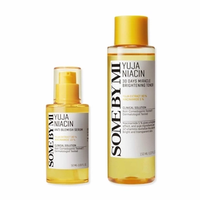 SOME BY MI Yuja Niacin Anti Blemish Serum   Yuja Niacin 30 Days Miracle Brightening Toner