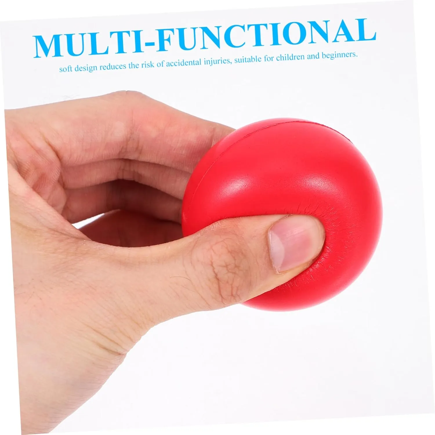Sosoport Soft Beach Balls for Paddle Ball Games for Outdoor Activities for Beginners to Enhance Hand Eye