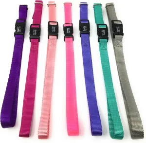 Sparky PetCo 3/4" Solid Nylon Compatible with Petsafe Replacement Strap Compatible with Petsafe Bark Collars-PBC00-13974, PBC00-13935, PBC00-12789, PUSB-300 (Black) (Lavender)