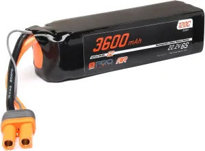 Spektrum Accessories Smart Pro Series Air 6S 22.2V 3600mAh G2 LiPo 120C IC5 SPMX-1069