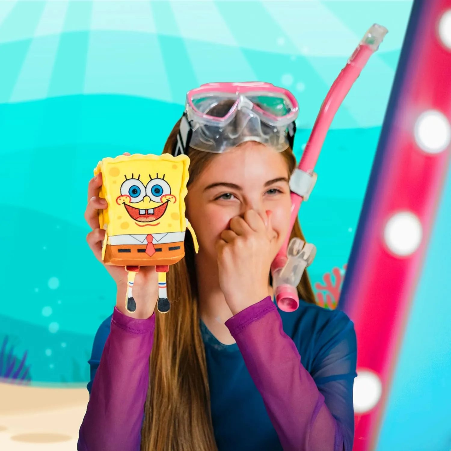 Spongebob Mystery Expandable Maxi Plush to UNbox, Collectible Squishy and Soft Plush with 4 Surprise, Limited Edition - Personalized Gifts & Great Toy Gift for Kids Aged 3  (4-Pack)