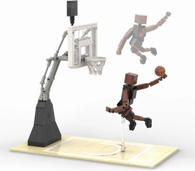 Sports Basketball Star Building Blocks Set - 187 PCS Creative DIY Sports Star Toy for Kids & Adults, Perfect for Collectors, Display Compatible with Major Brands