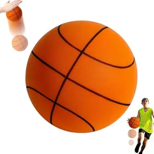 Sprstar Silent Basketball,Dribble Dream Silent Basketball,Soft Foam Indoor Basketballs,Grooved Foam Basket-Ball for Quiet Dribbling and Indoor Training(No. 7,9.4 in)